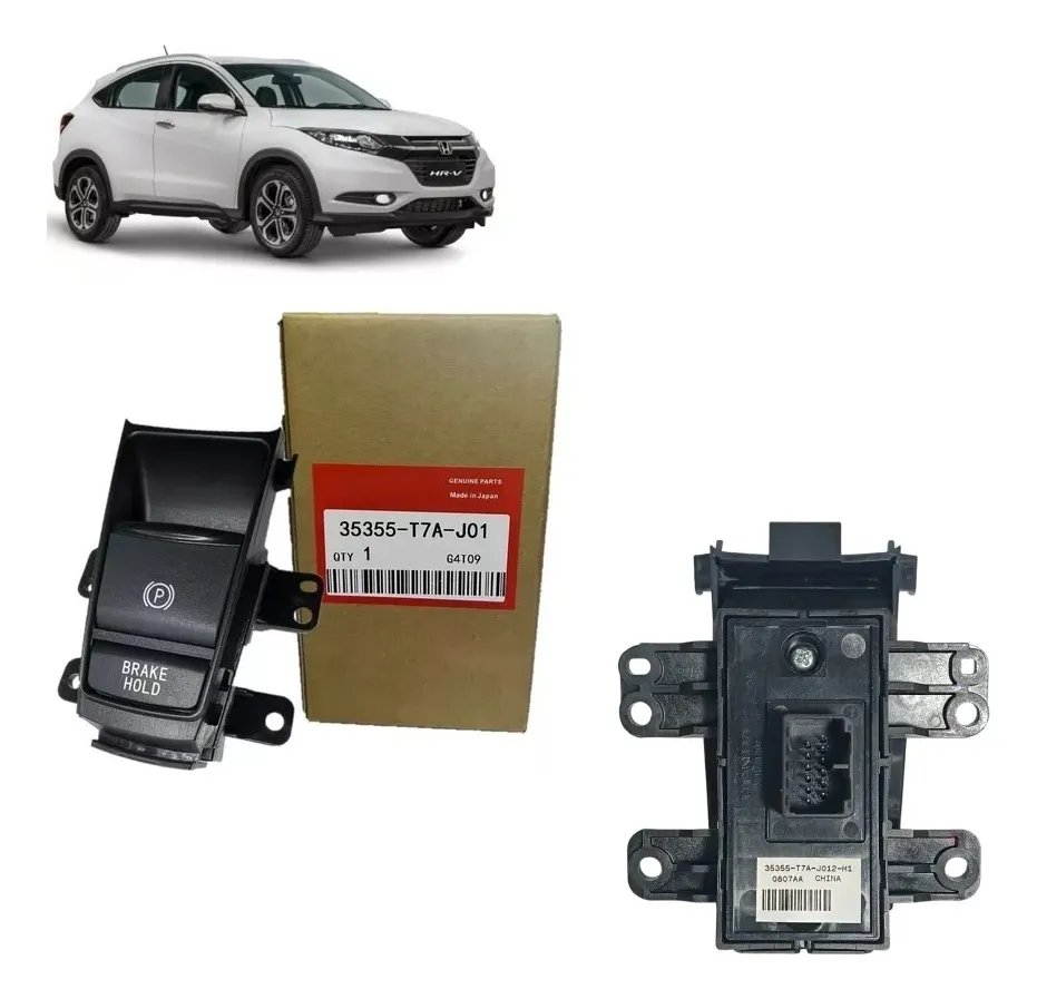 Botão Comando Freio Mão Honda Hrv Original 2016 2017 2018 19