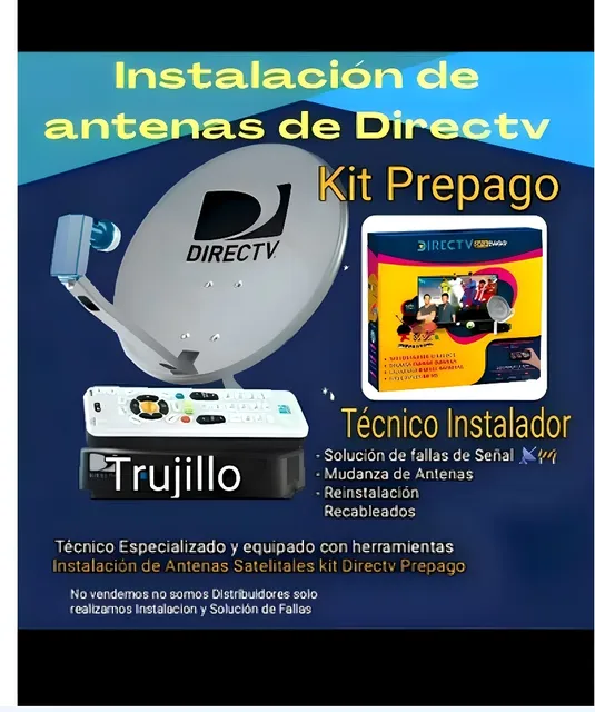 Directv Prepago Trujillo Técnico  Instalación 