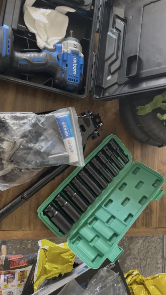 Chave De Impacto Parafusadeira Furadeira Recarregável 48v Azul Several Importados 2000mah - Imagem 3