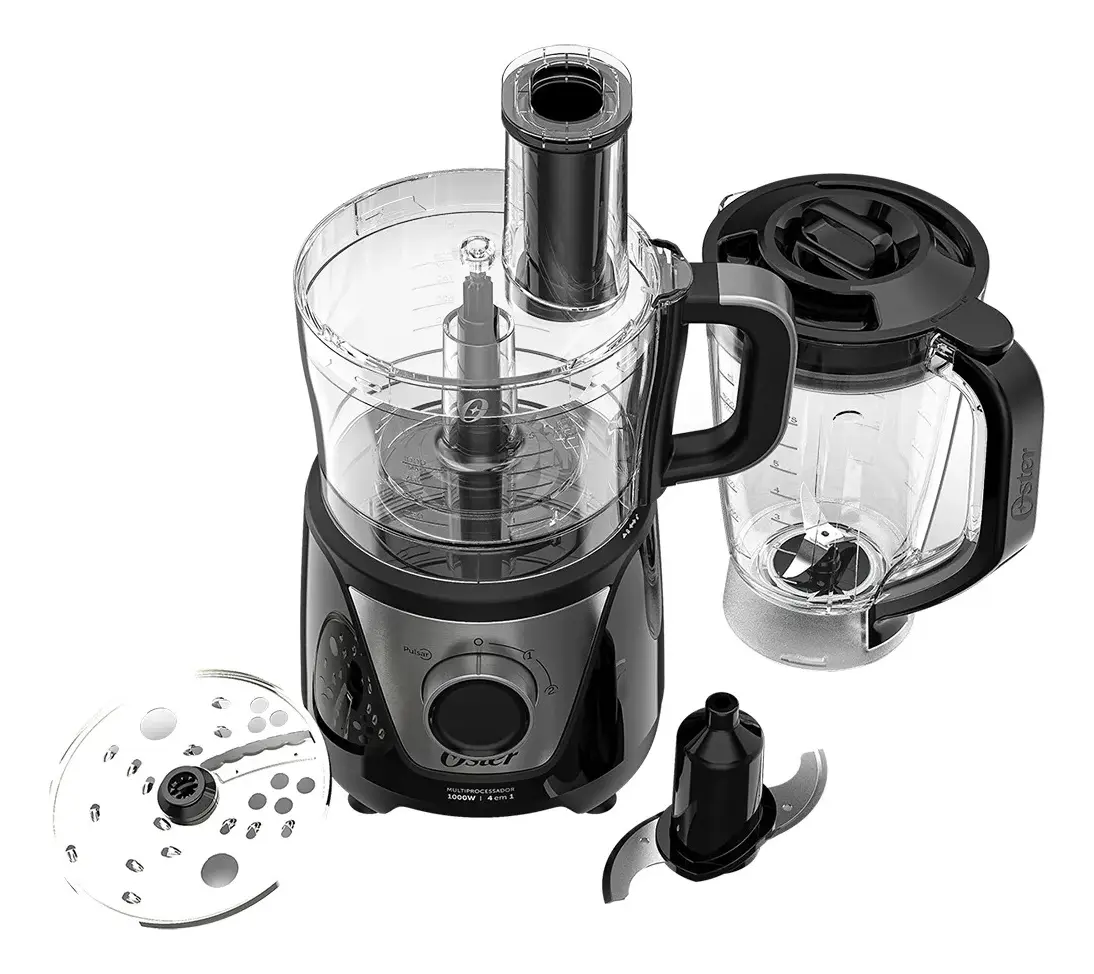 Multiprocessador De Alimentos Oster Black 4 Em 1 - Imagem 3