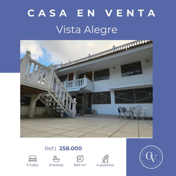 Se Vende Buena Casa En Vista Alegre