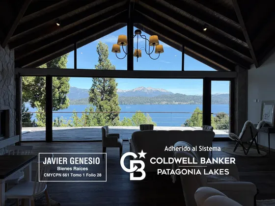 Venta Casa Villa La Angostura 425m2 Lote 2806 M2, Piscina   Casa 90m2, Vista Al Lago, B° Calfuco
