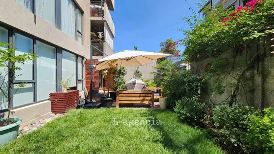 Moderno - Primer Piso Con Jardín - Plaza Egaña