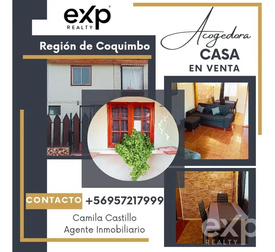 Casa En Venta De 3 Dorm. En Coquimbo
