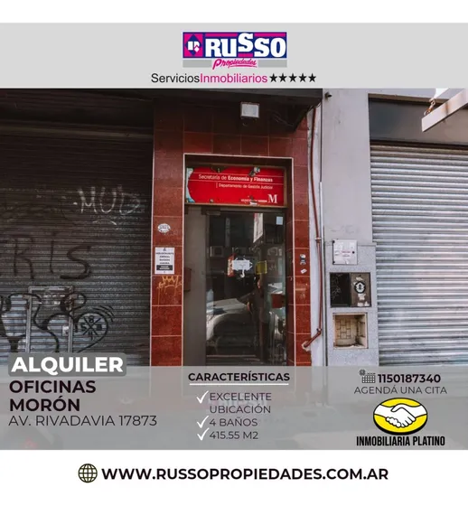 Alquiler Oficinas Comerciales Moron