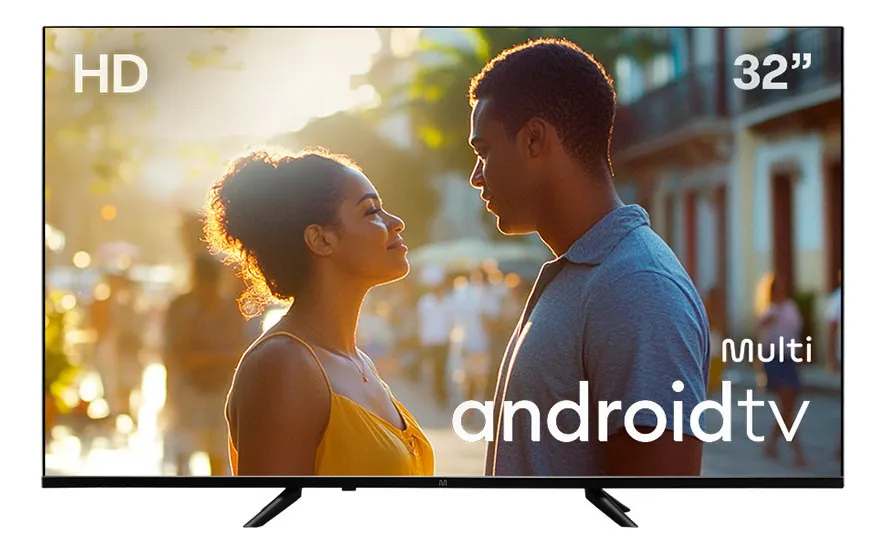 Smart Tv Dled 32 Hd Multi Essencial Android11 Wi-fi