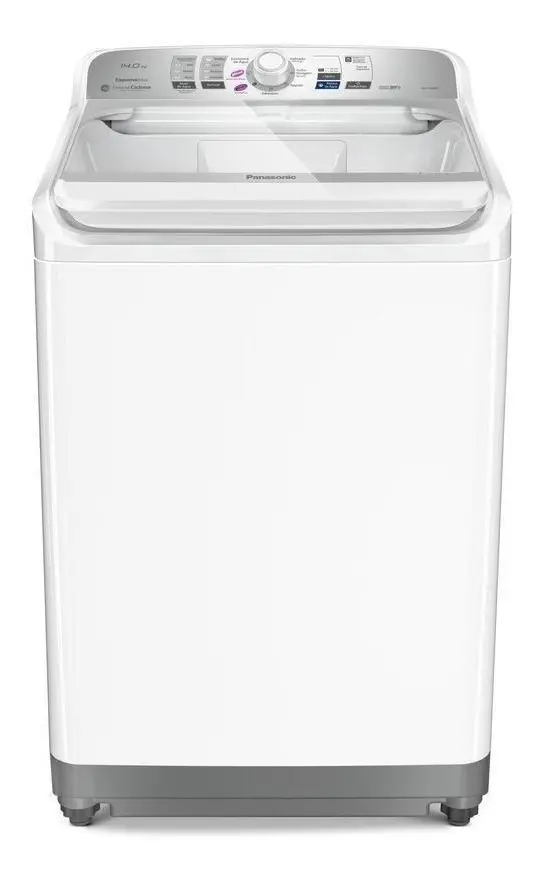 Máquina de Lavar NA-F140B1W 14KG Com Sistema Ciclone Cor Branco Panasonic