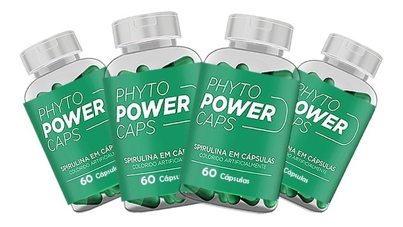 Phyto Power Caps Potes Natural Emagrecedor Dos Famosos Mercado Livre