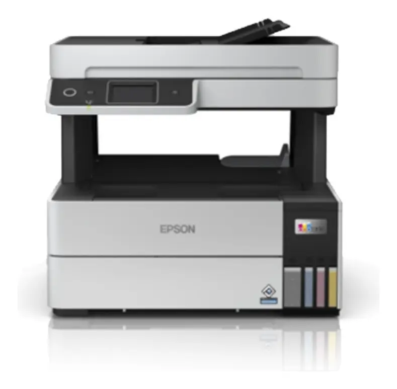 Impressora Multifuncional Colorida Ecotank Epson L6490 Wi-fi Preto 127/220v