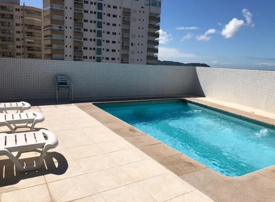 Apto 96 Mts Com Piscina Frente Mar