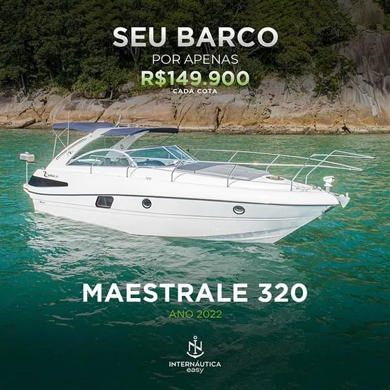 Lancha Maestrale 320 2022 - Cota Compartilhada