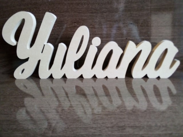 Letras Hecha En Mdf 16cm. Para Decoración Letras Decorativas | Mercado