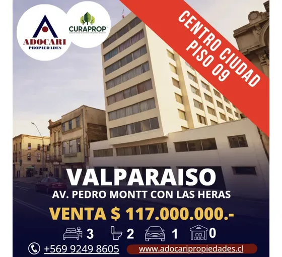 Urgente En Valparaiso Centro Oportunidad Inversionistas