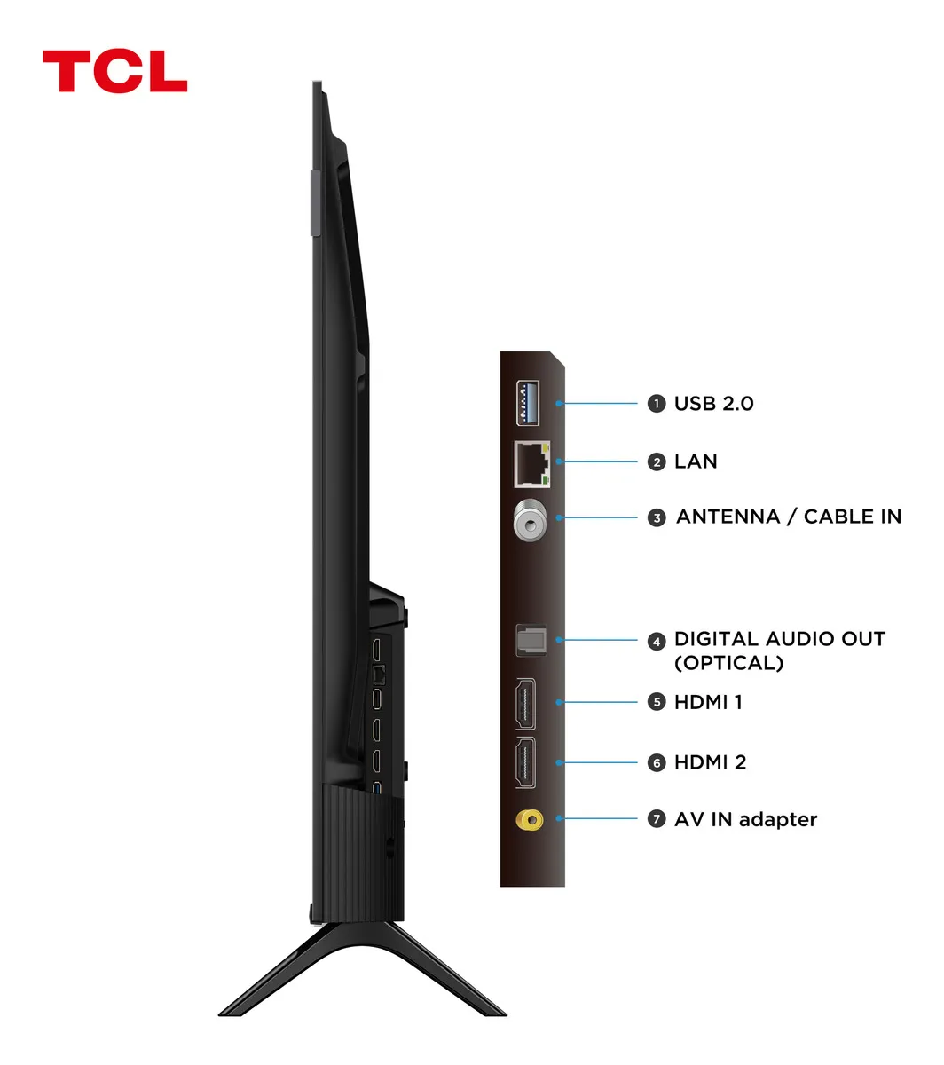 Smart TV TCL 40 Polegadas Full HD QLED S5K WiFi Bluetooth Google TV 2 HDMI HDR10 Dolby Audio 40S5K - Imagem 2