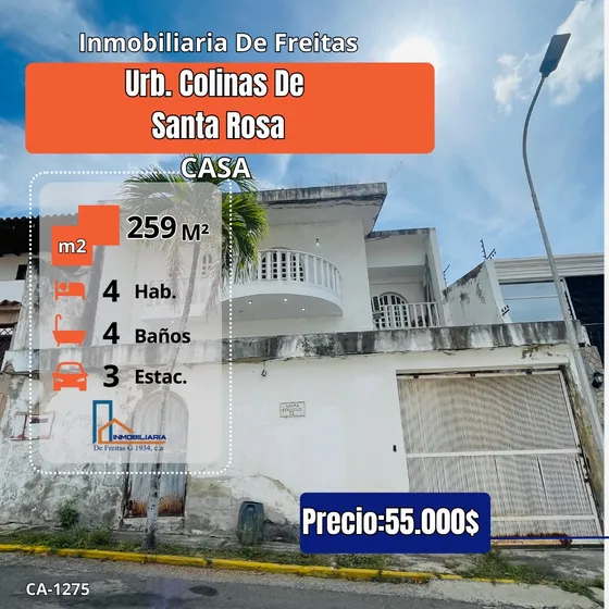 Casa En Urbanización Colinas De Santa Rosa. Charallave