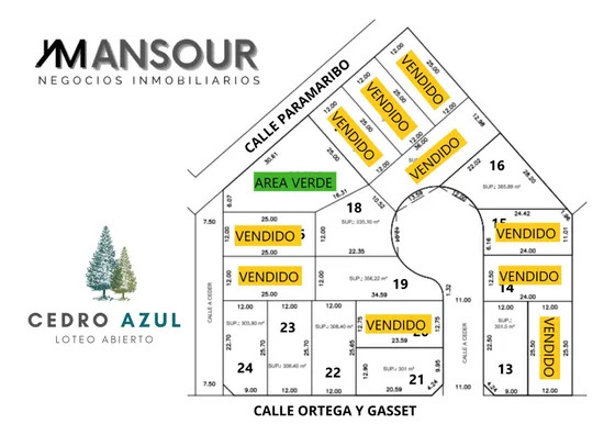 Terrenos En Venta Loteo Abierto Cedro Azul Gran Ubicación Entrega Inmediata
