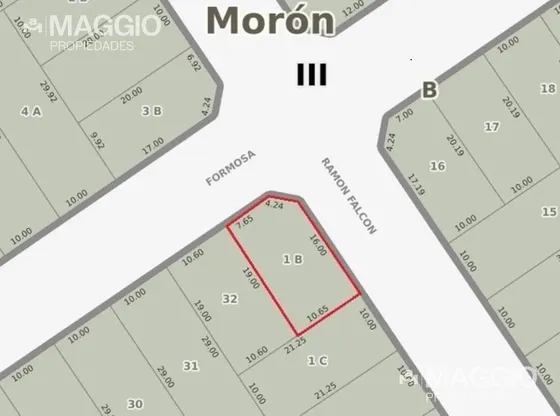 Venta Lote/terreno El Palomar