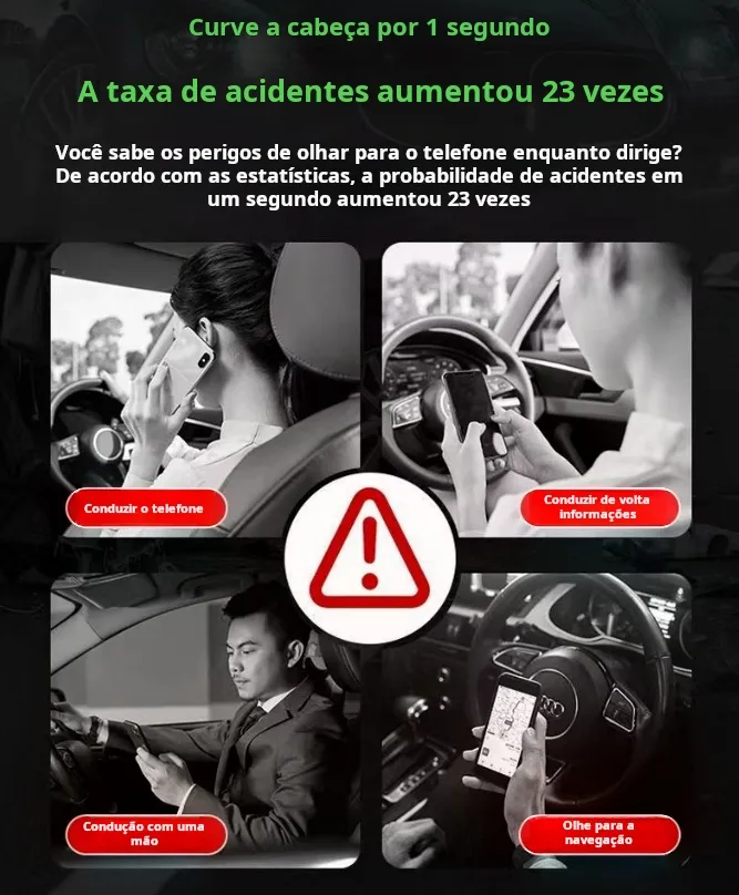 Suporte De Celular Carro E Mesa Articulado Na Viseira Solar - foto 6