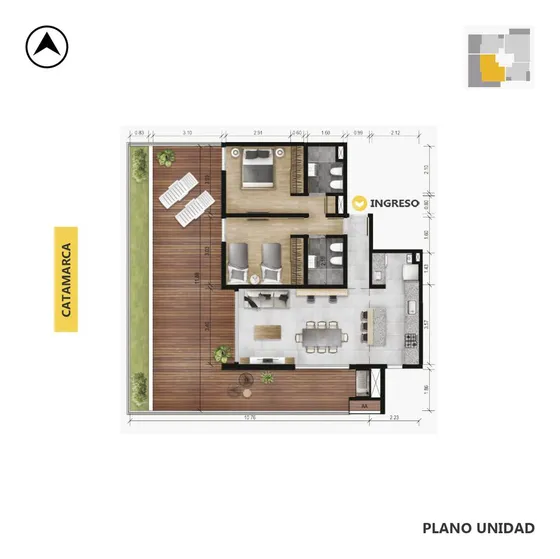 Departamento - Granadero Baigorria