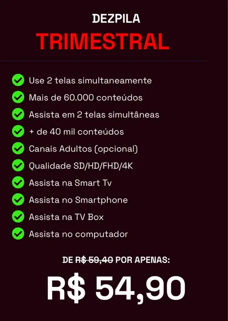 Canais Filmes E Séries