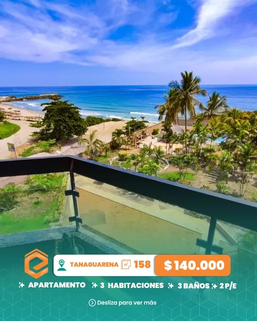 Residencia Con Salida A La Playa Y Bonitas Áreas Sociales. 