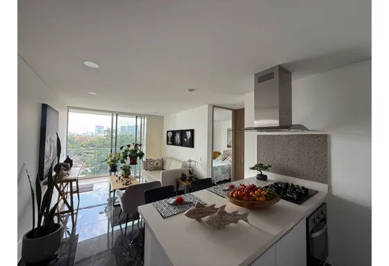 Venta De Apartamento Poblado Parte Plana Moderno Con Vista