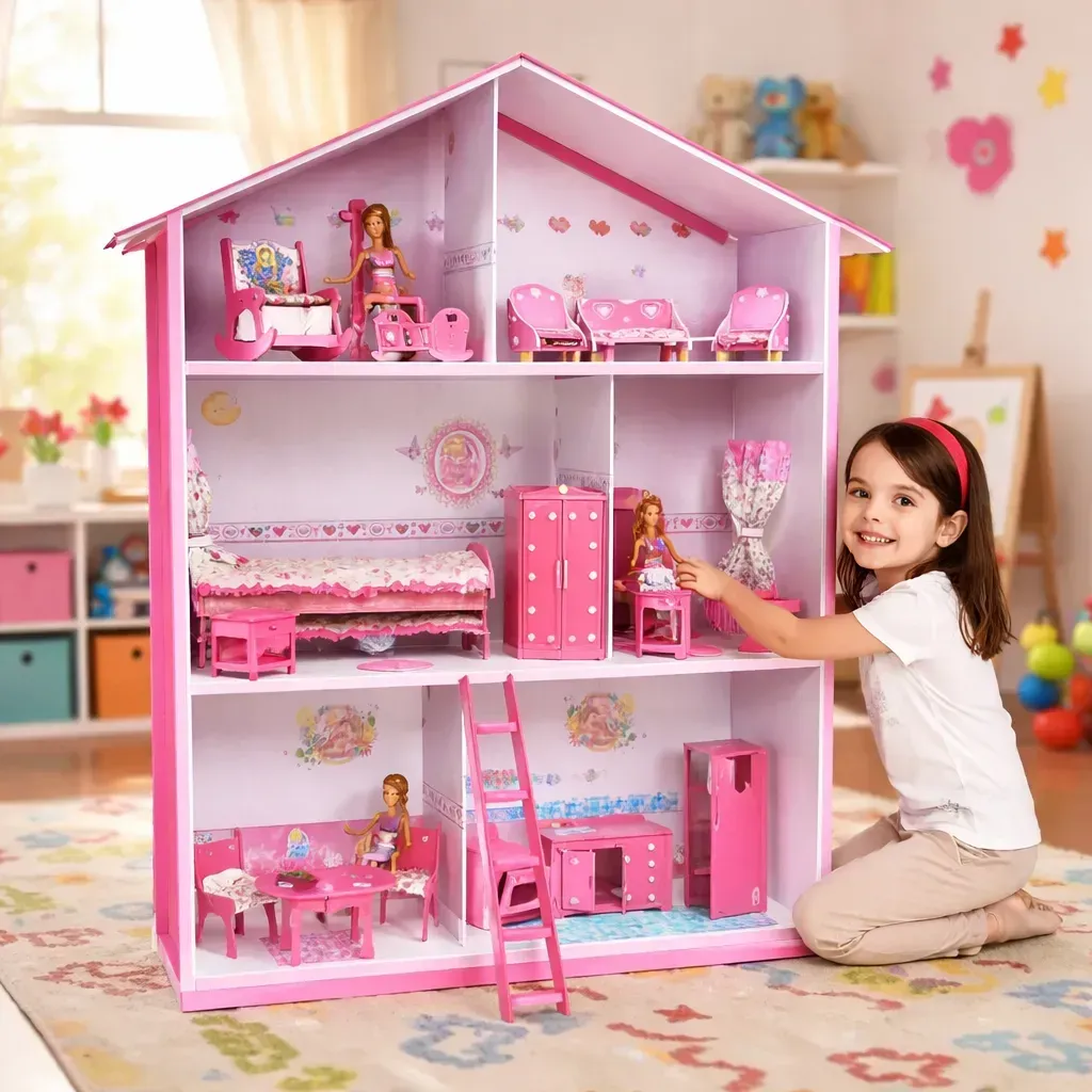 Casita De Muñecas Barbi91050 Multicolor