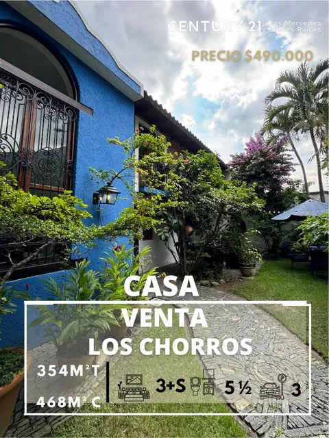 Casa En Venta En Los Chorros / Sucre