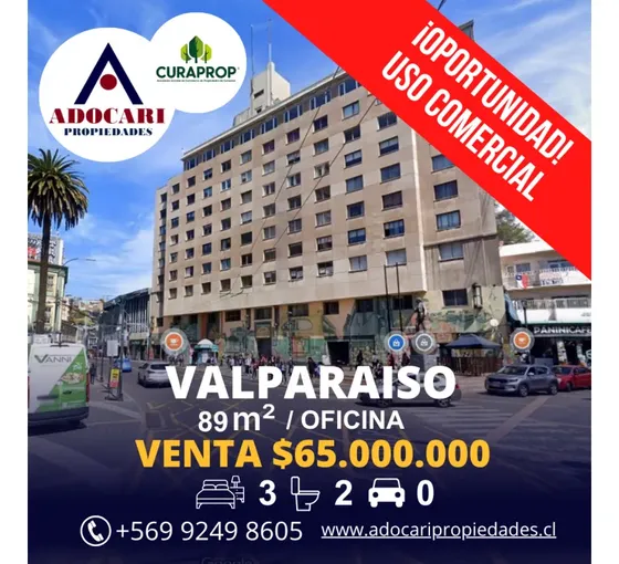 Rebajado / Valparaiso / Oficina / Centro