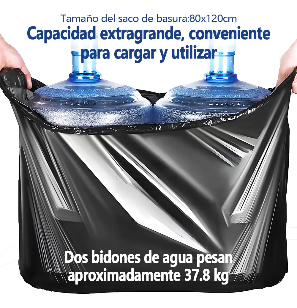 BOLSA DE BASURA 80X120 AILEDA 11 UNID.