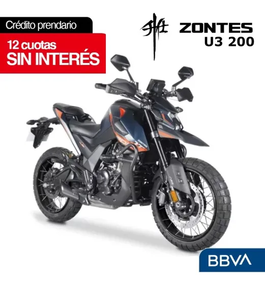 Beta Zontes U3 200 Fi Abs Patentada $5.285.000 O 12x$638.650