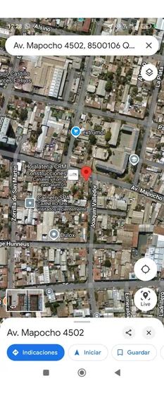 Oportunidad Esquina Comercial Mapocho 