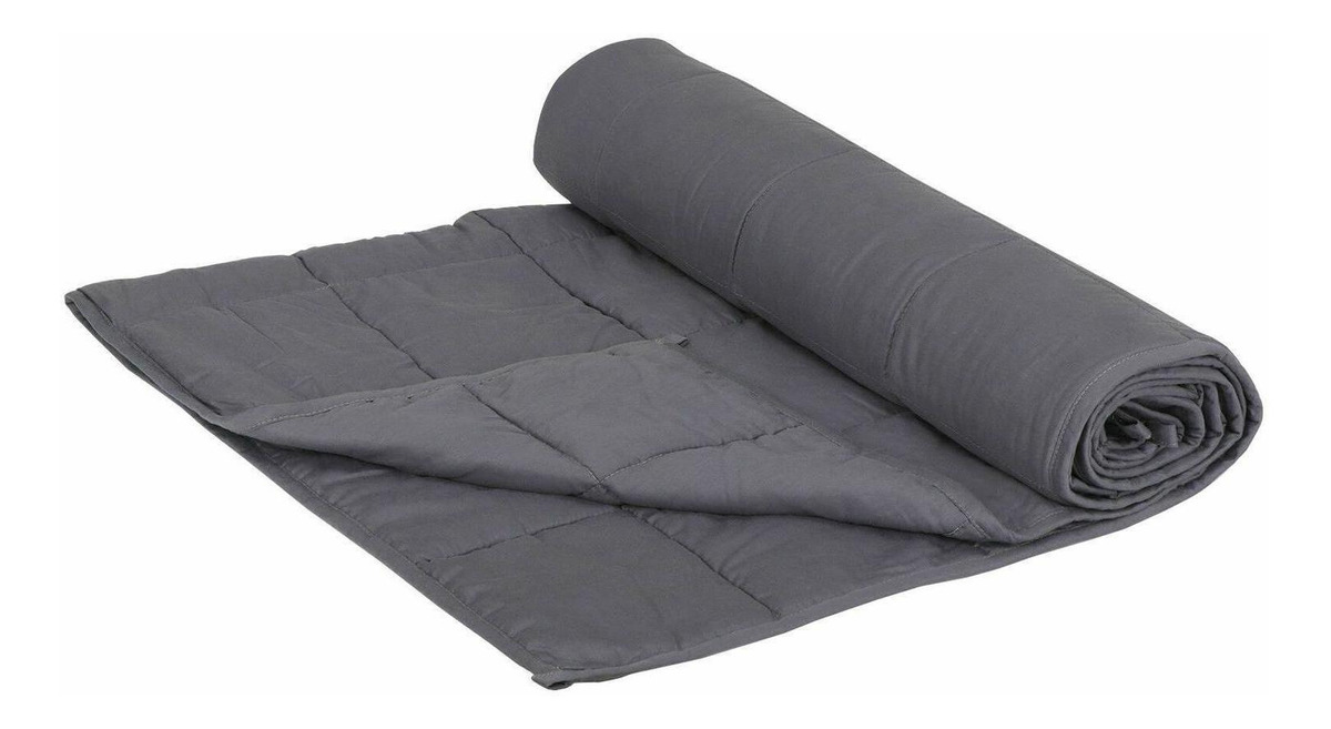 20lbs Queen Size Weighted Blanket + Purple Cover 60''x80-741 | Mercado