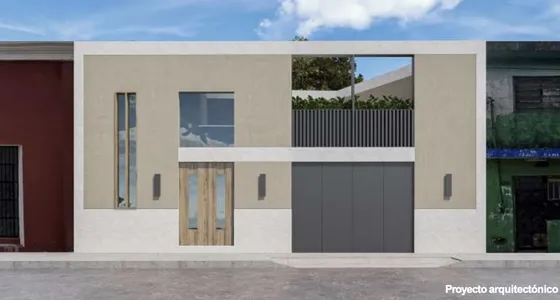 Casa Con Proyecto Arquitectonico En El Barrio San Sebastian, Merida