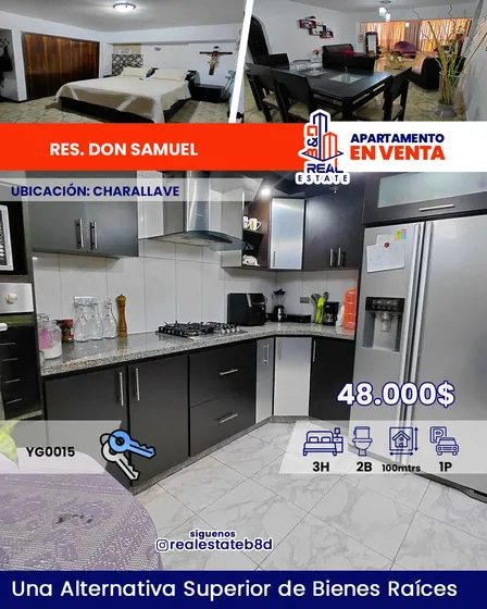 Apartamento En Venta Res. Don Alejandro/ Charallave