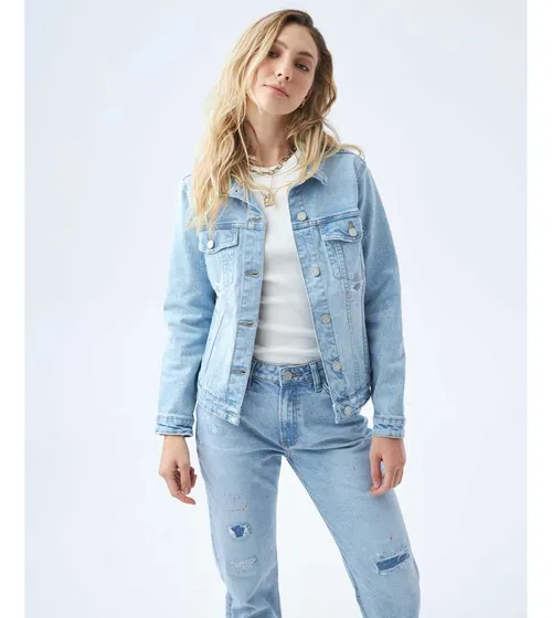 Chompas jean mujer hotsell