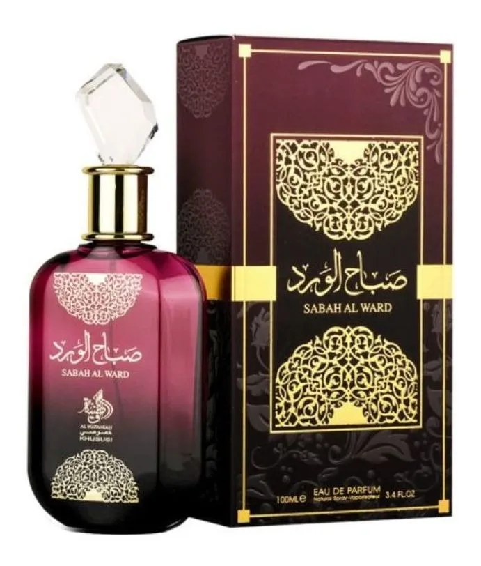 Perfume Árabe Feminino Al Wataniah Sabah Al Ward Edp 100ml