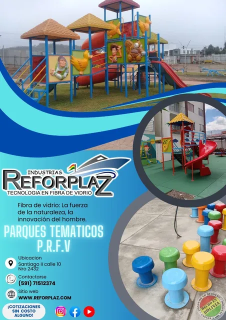 Parques Infantiles  Diversion -  Fabrica  Bolvia