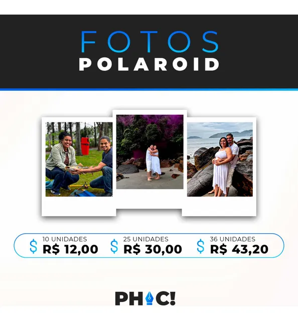 Fotos Polaroid - Personalizadas