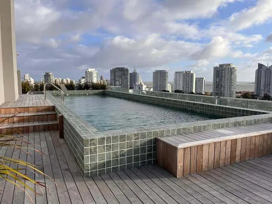Apartamento En Alquiler De 1 Dormitorio C/ Cochera En Aidy Grill