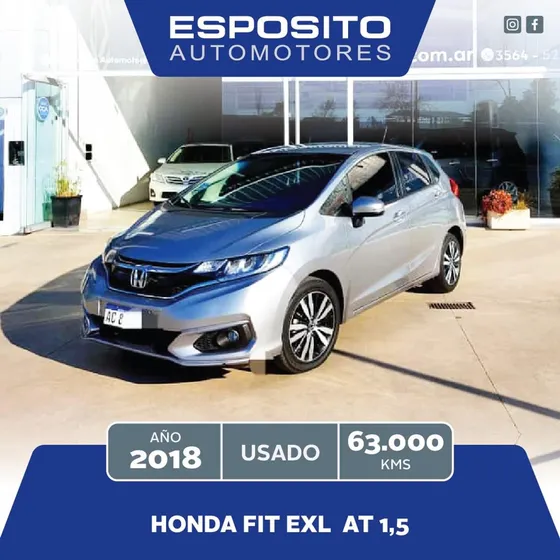 Honda Fit 1.5 Ex-l 132cv
