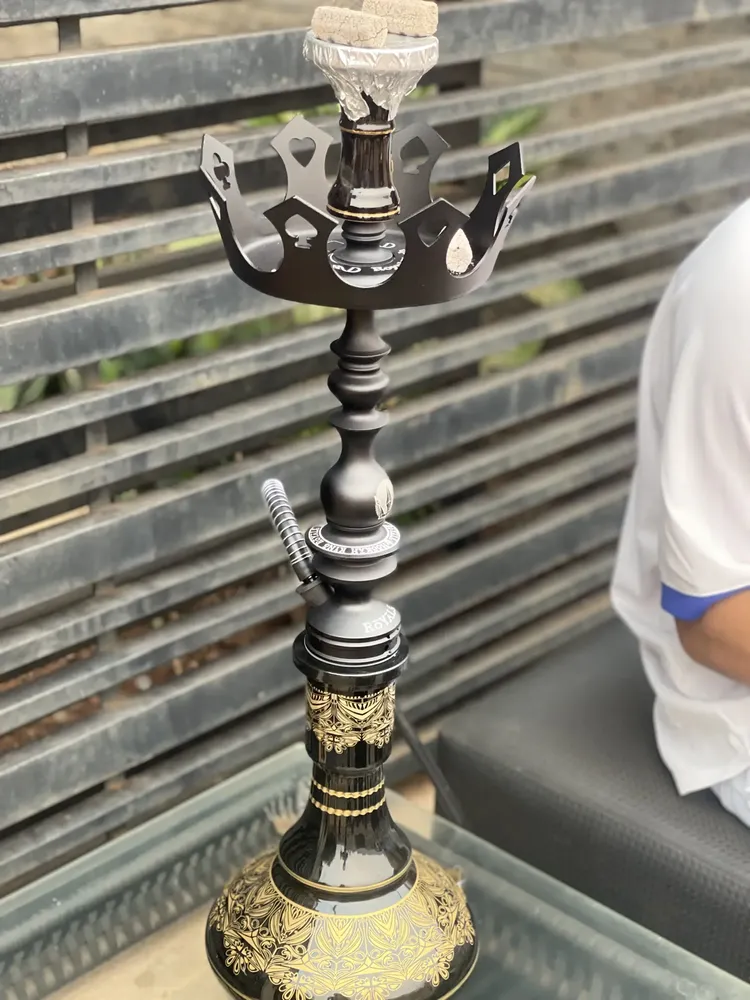 Narguile Hookah King Royale 8384848 Cor Cinza | Parcelamento sem juros