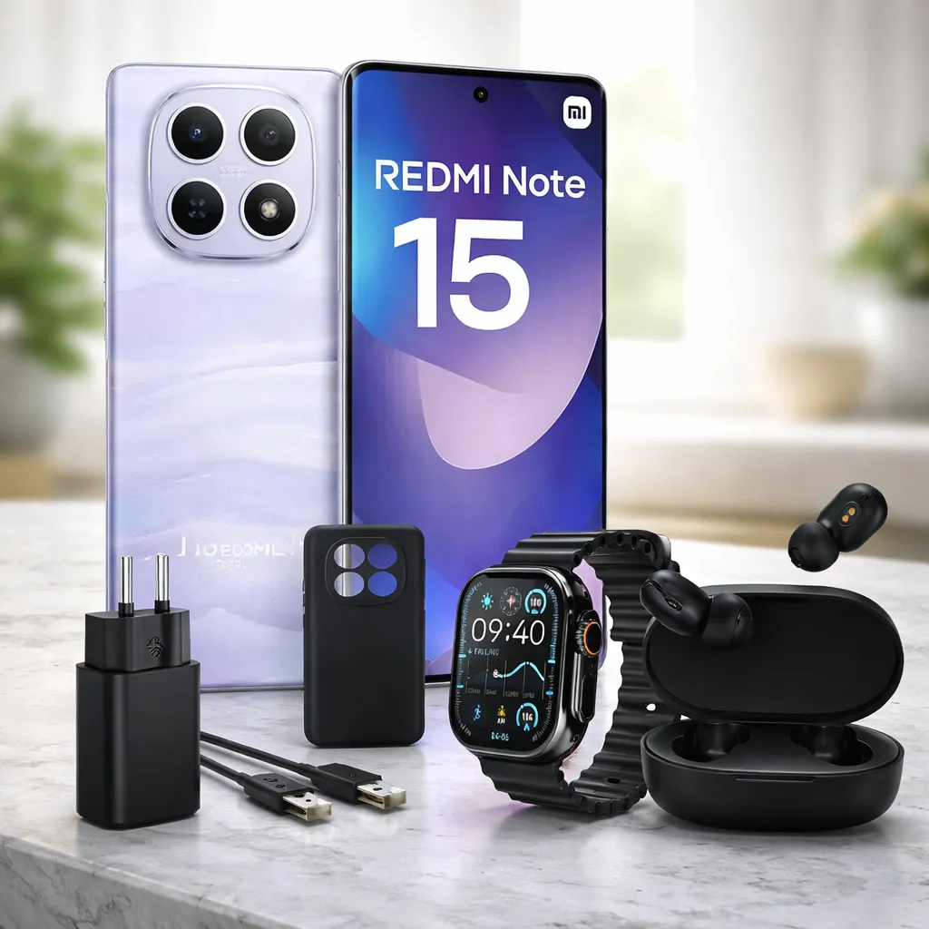 Xiaomi Redmi Note 15 Dual Sim 256gb 8gb+acessorio De Brinds
