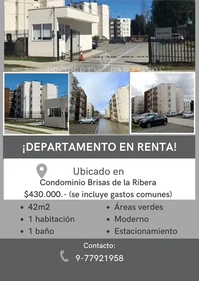 Se Arrienda Departamento