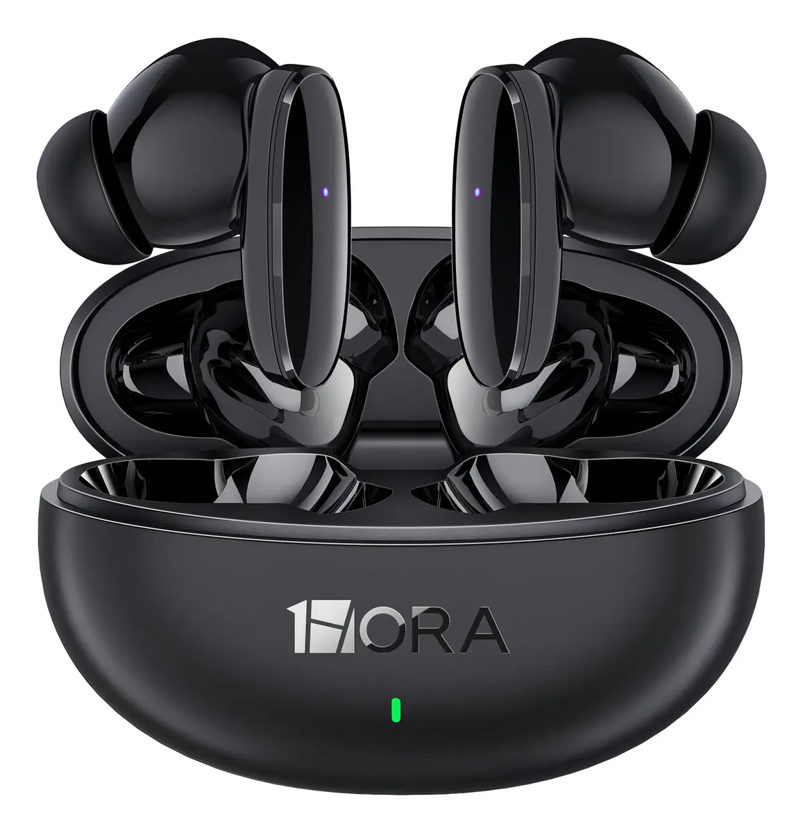 Audífonos in-ear inalámbricos 1Hora AUT205 Negro Auriculares Inalambricos Bluetooth 5.3 con Microfono