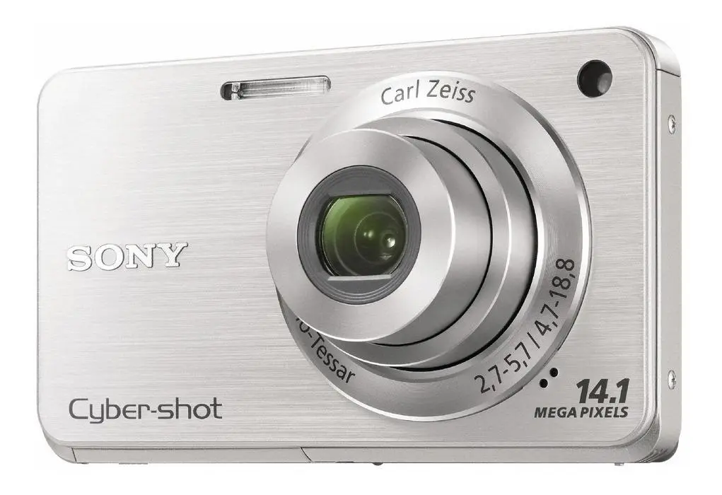 Sony Cyber-shot DSC-W560 compacta cor prateado
