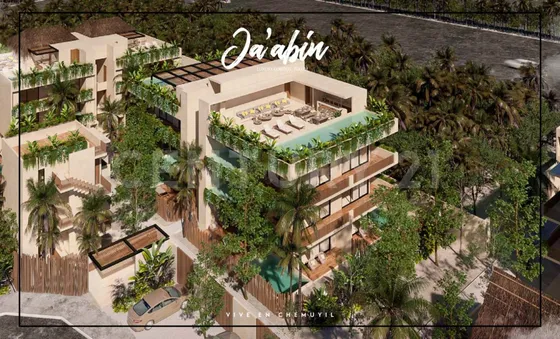 Departamento En Venta En La Selva Maya: Condos Jaabin