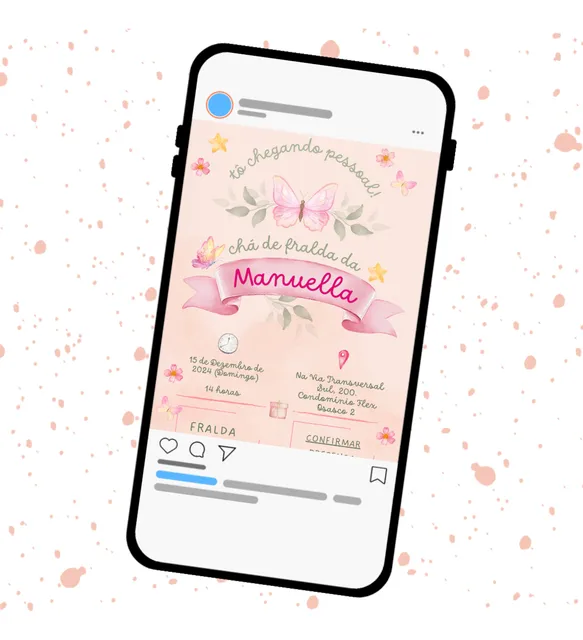 Convite Digital Personalizado!