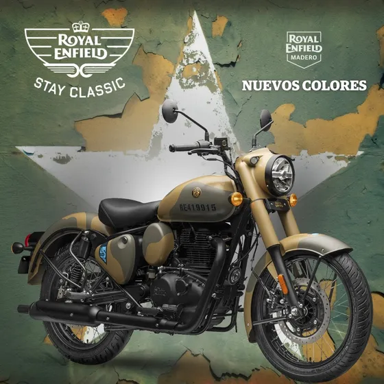 Royal Enfield Classic 350 Desert Commando Sand