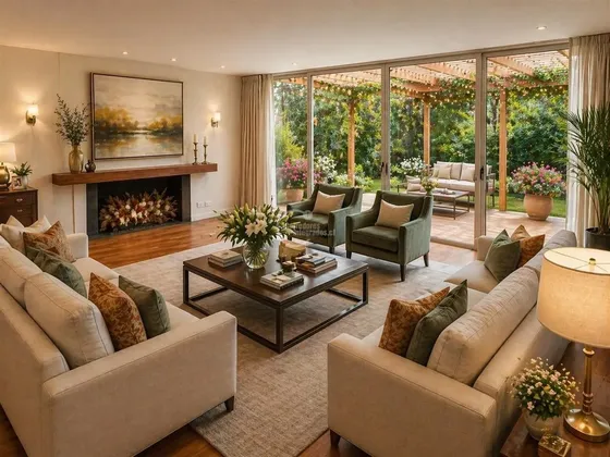 Casa En Venta De 5 Dorm Sector Los Frailes Las Condes